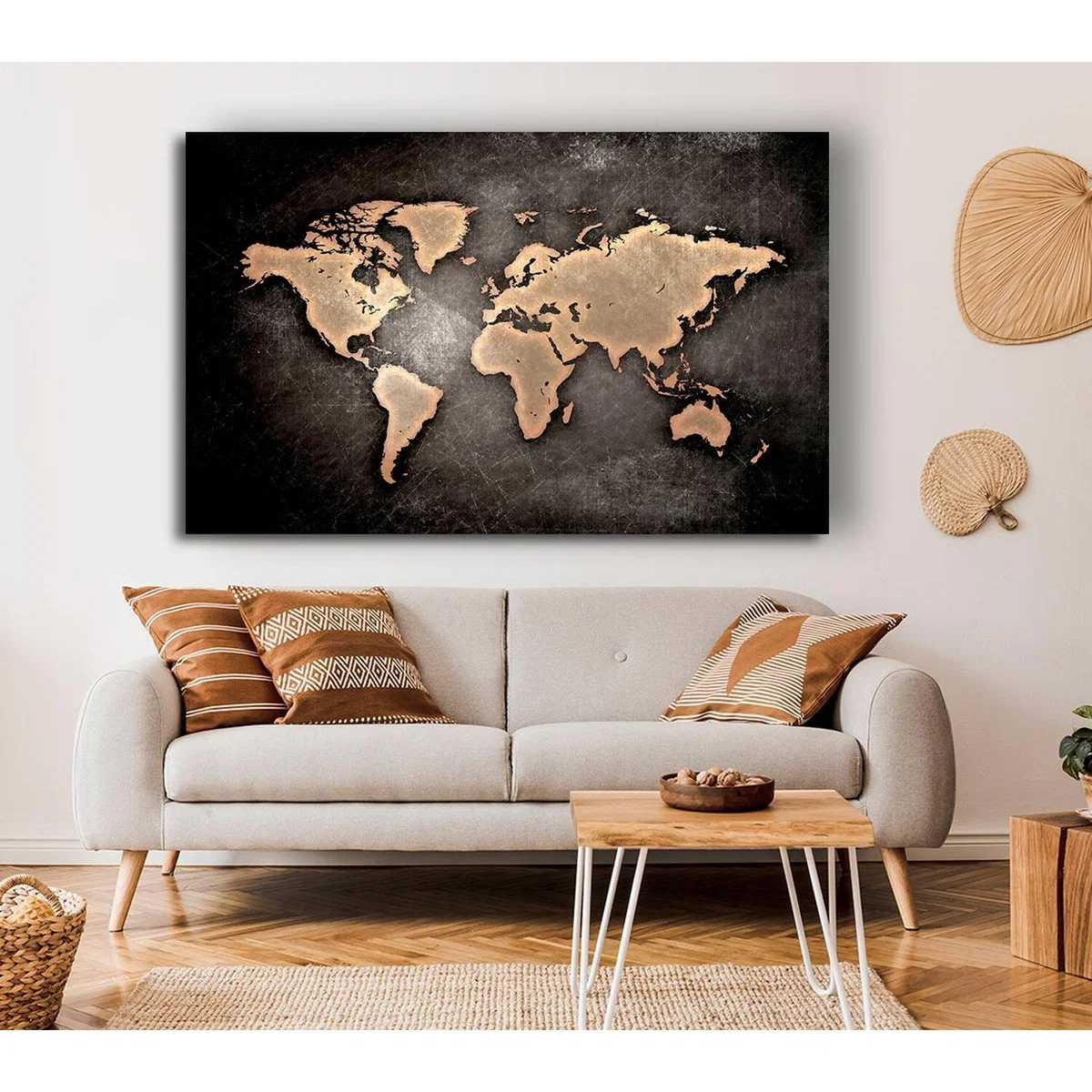 Grunge World Map - 35.6cm – image 4