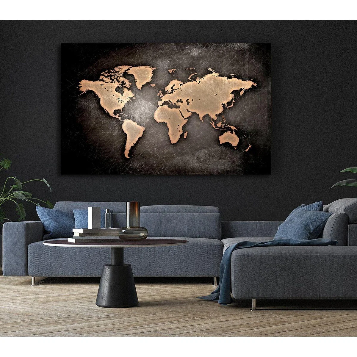 Grunge World Map - 35.6cm – image 6