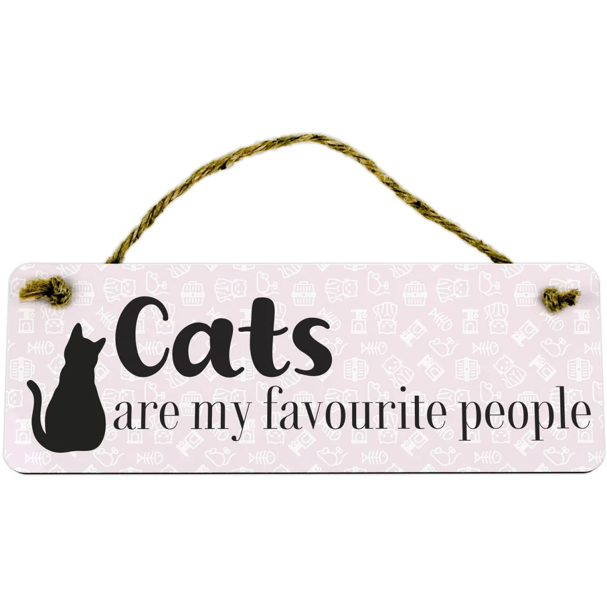 Dogs Are My Favourite Wooden Wall/Door Sign - Home Décor Gift - Blue – image 3
