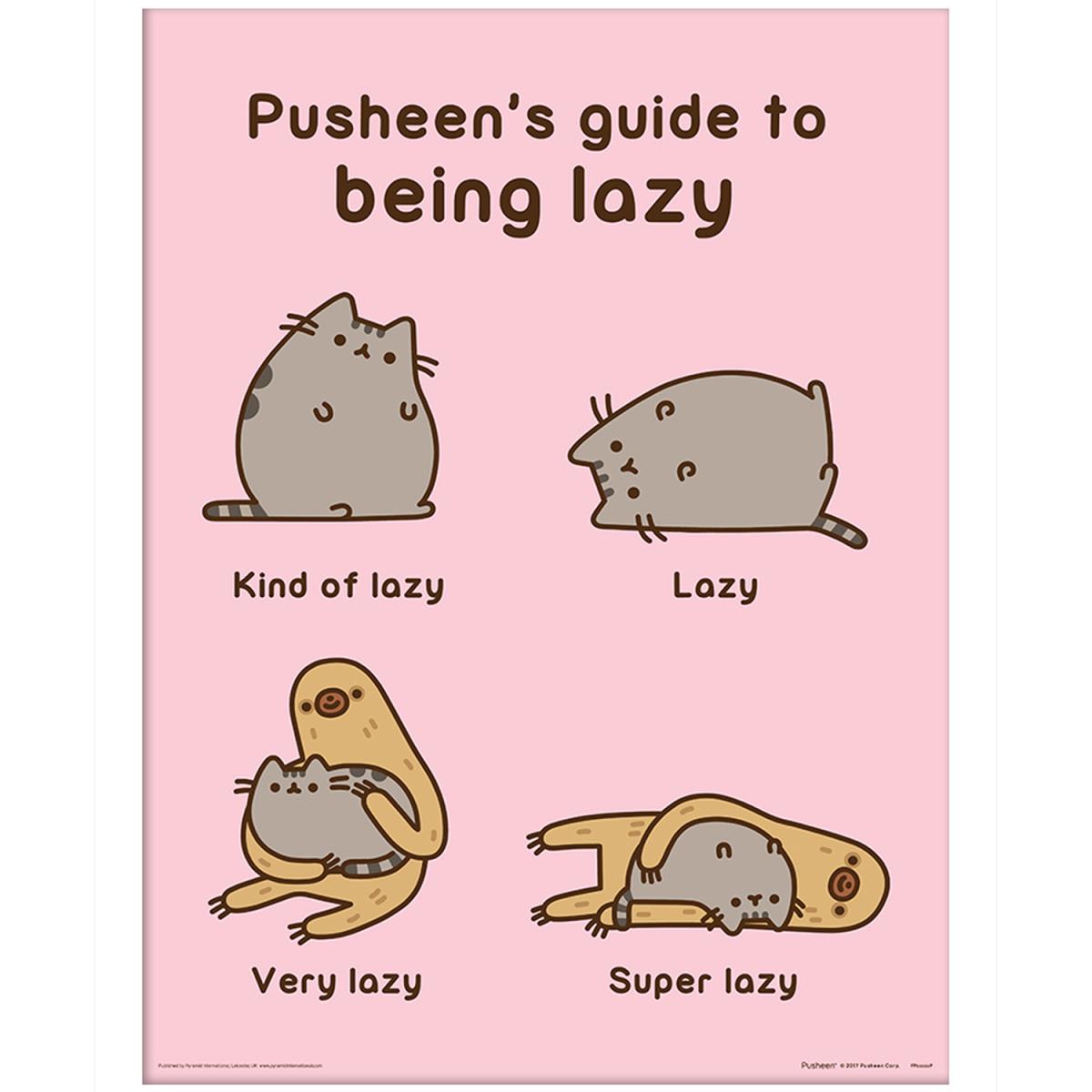 Pusheen (Guide to Being Lazy) Framed Print – image 2