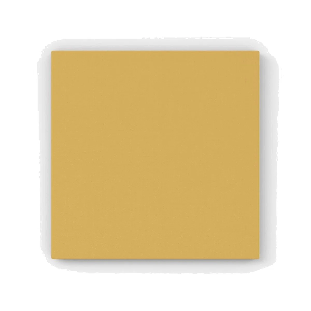 Desert Yellow HD Metal Print - Yellow / 30cm