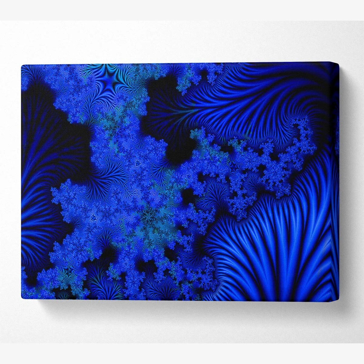 Sea Bed Of Blue Canvas Print Wall Art - Yellow / 101.6cm – image 1