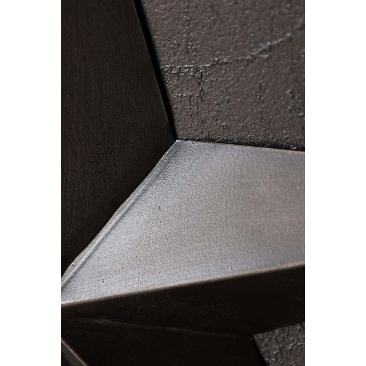 Set Of 3 Black Metal Stars – image 11