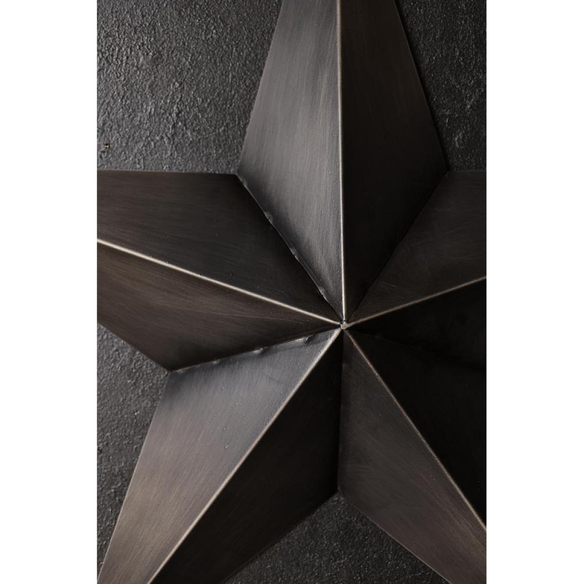 Set Of 3 Black Metal Stars – image 8