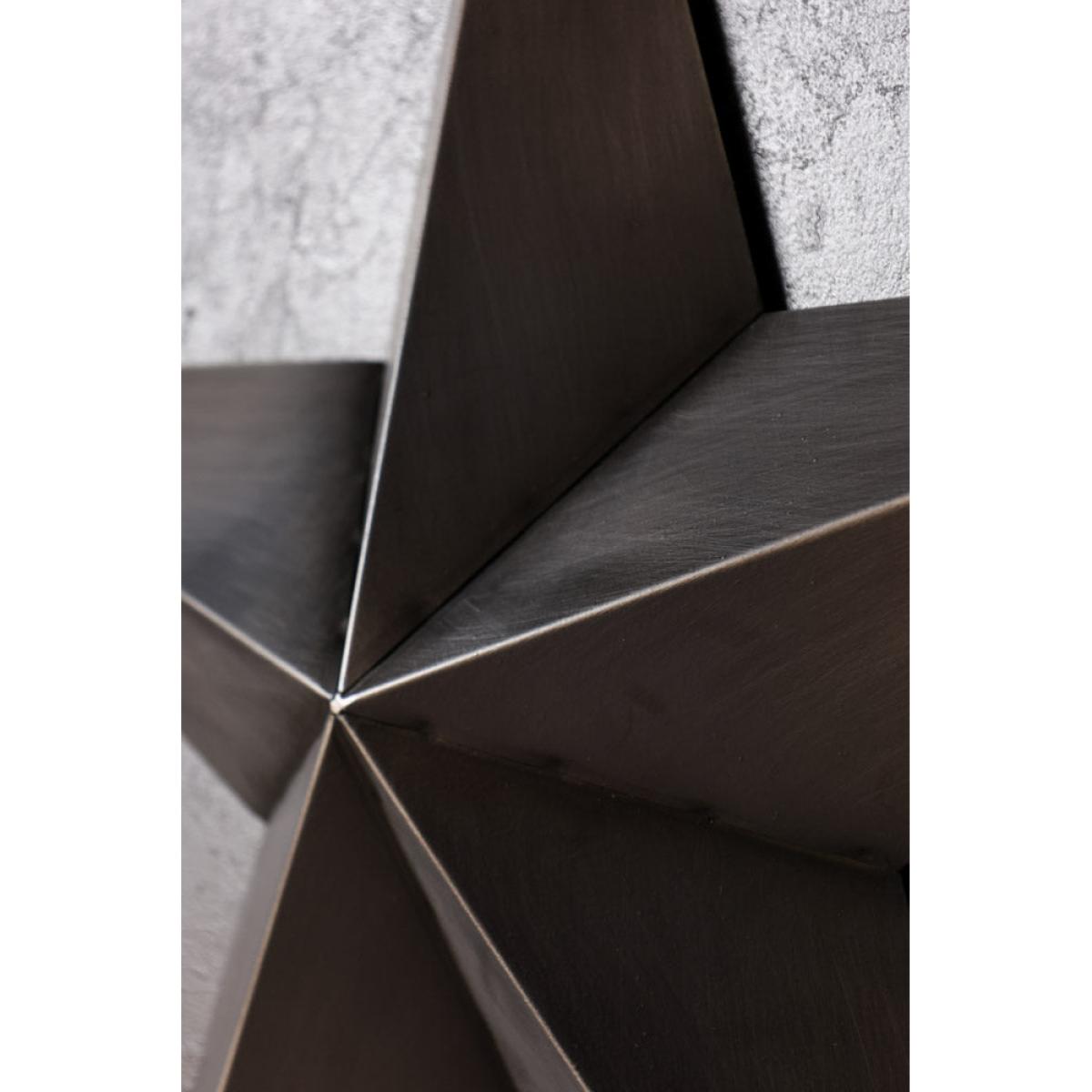 Set Of 3 Black Metal Stars – image 9