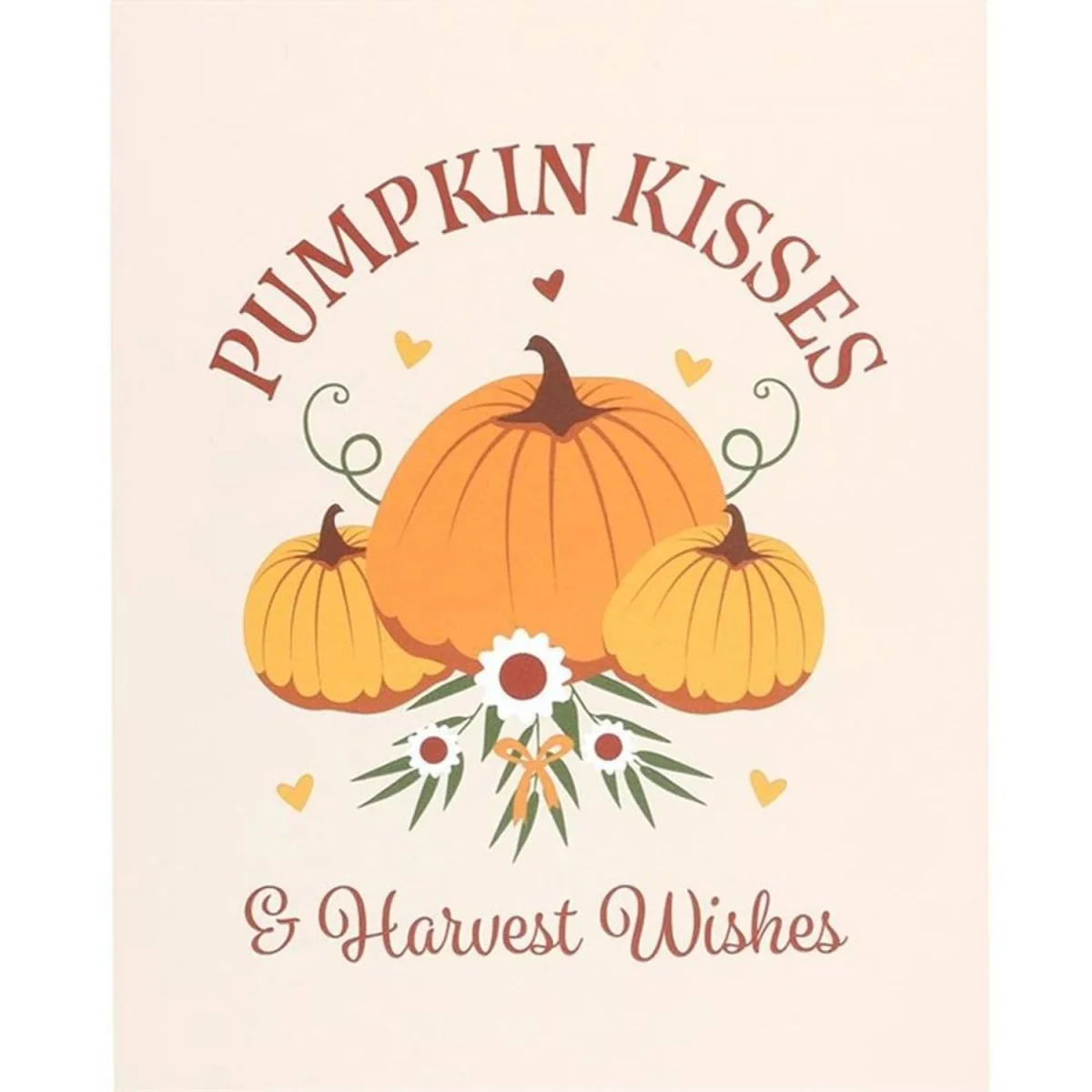 Something Different Pumpkin Kisses & Harvest Wishes Hanging Sign - Multicoloured – image 2