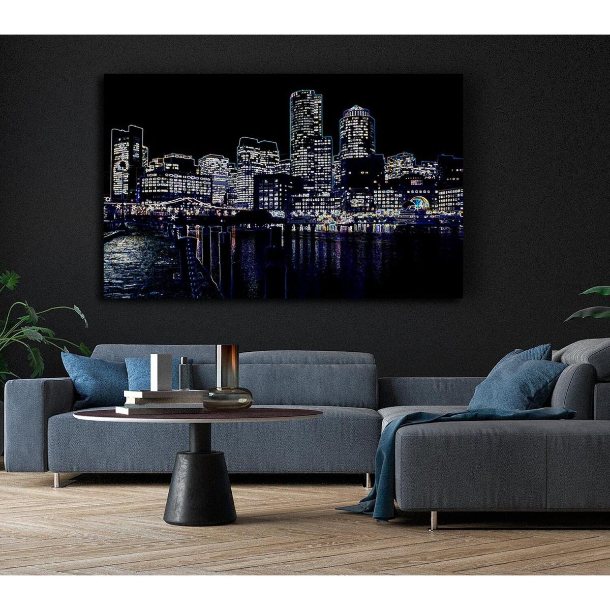 Canada Canvas Print Wall Art - Yellow / 35.56cm – image 5