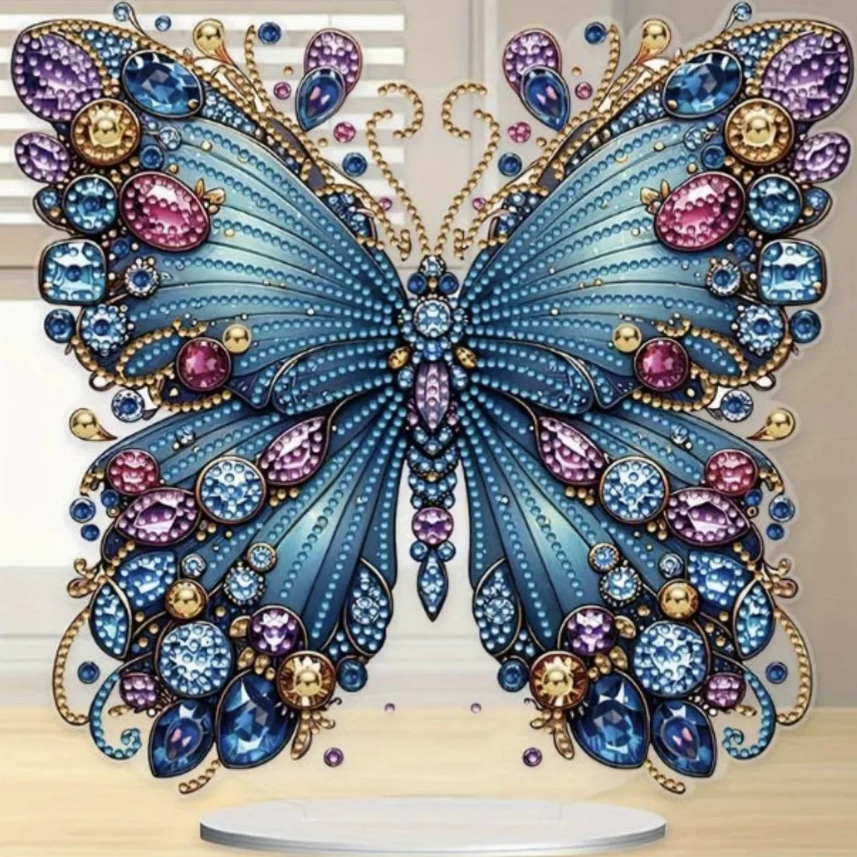 Crystal Butterfly Diamond Painting Art Kit - Multi – image 6