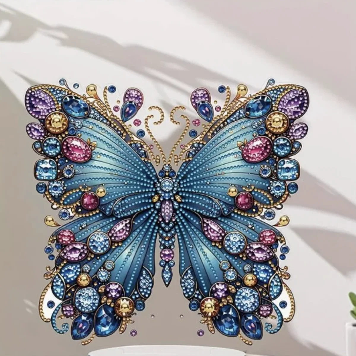 Crystal Butterfly Diamond Painting Art Kit - Multi – image 7