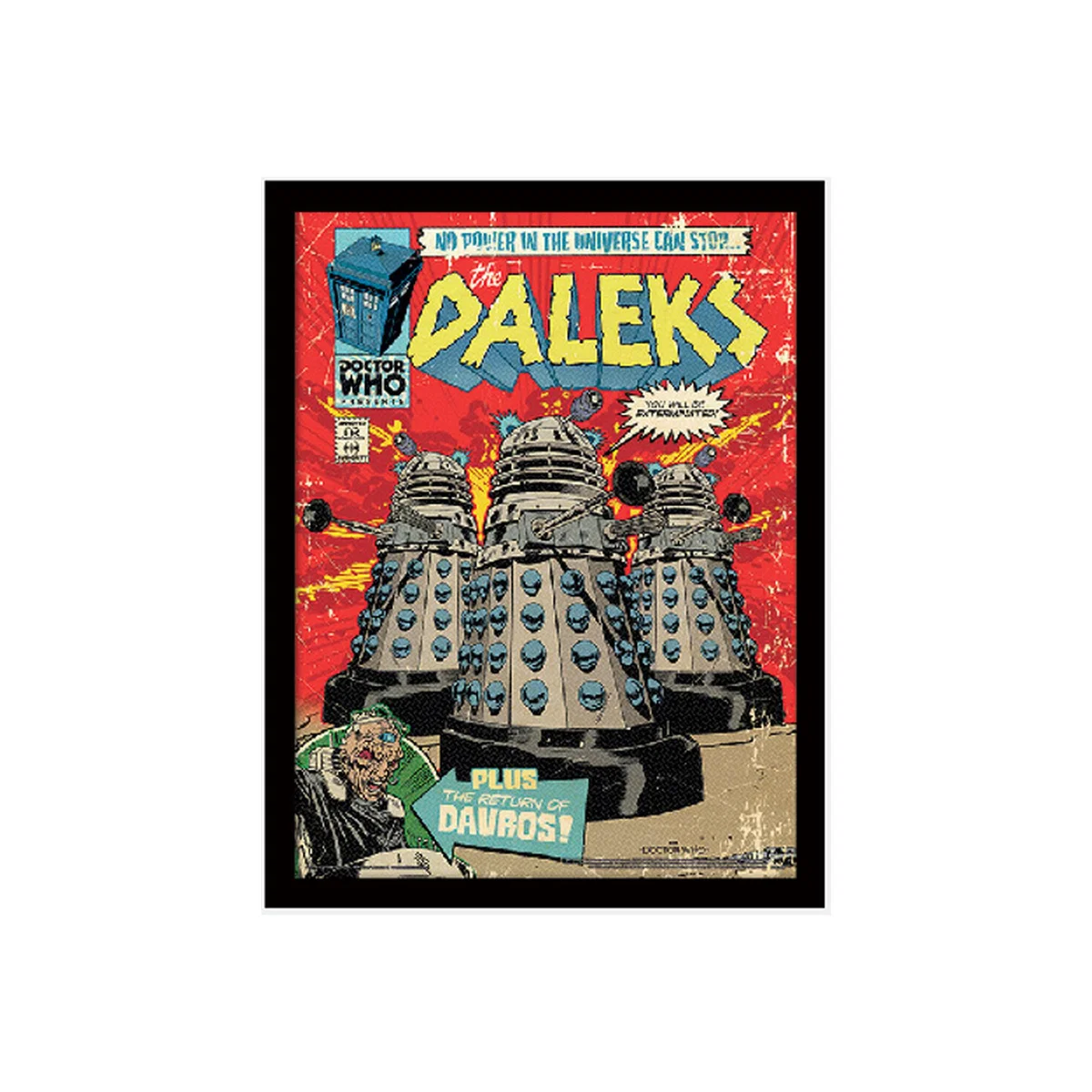 Doctor Who (The Daleks Comic) Framed Print – image 1