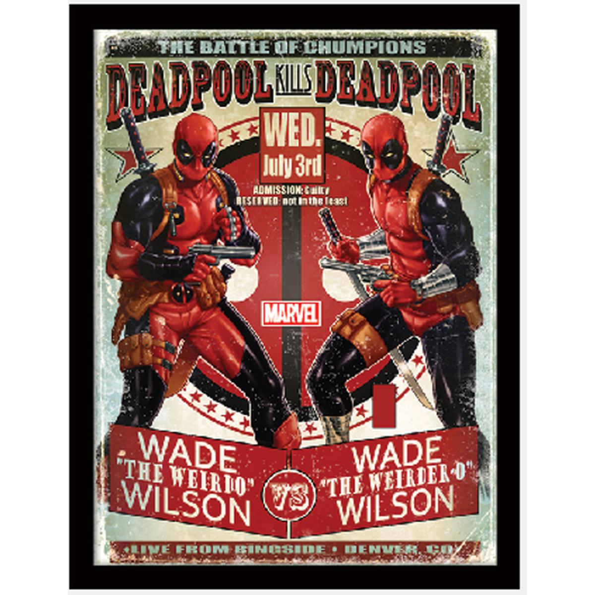 Deadpool (Wade vs Wade) Framed Print – image 2