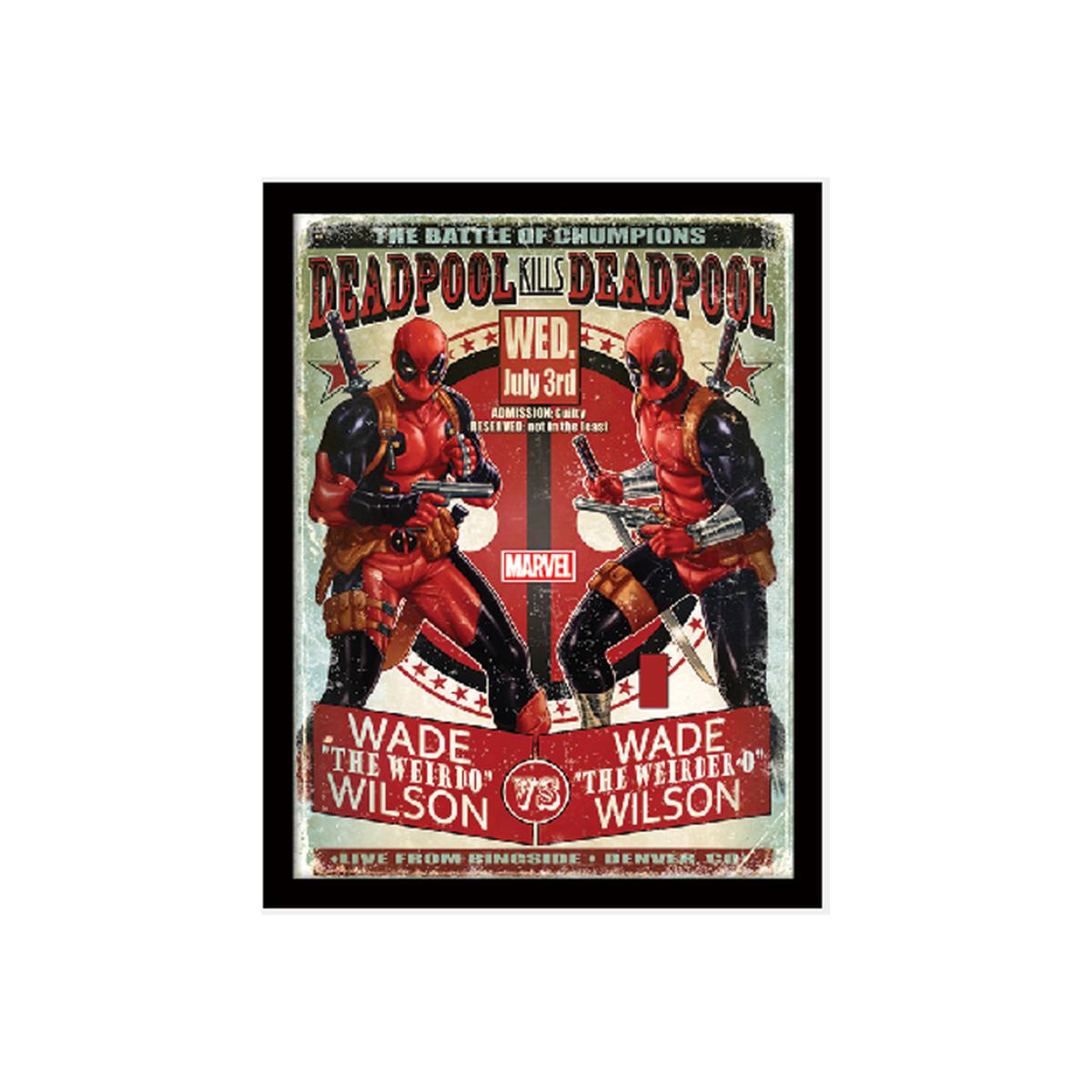 Deadpool (Wade vs Wade) Framed Print – image 1