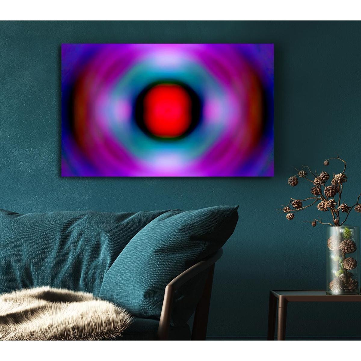 Aura Canvas Print Wall Art - Yellow / 35.56cm – image 5