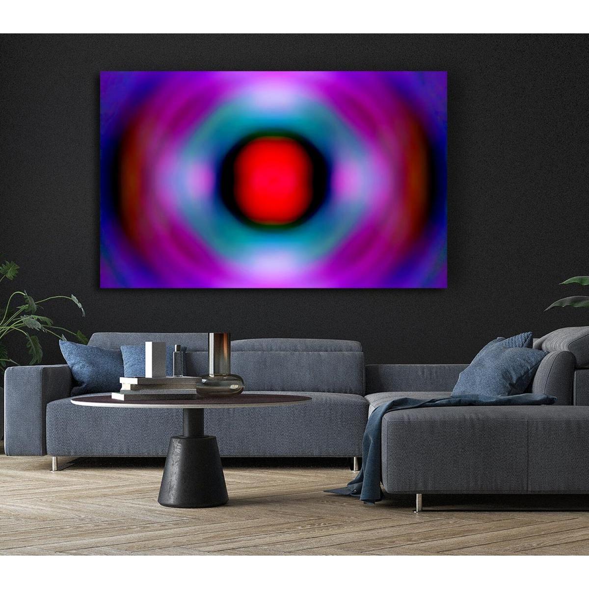 Aura Canvas Print Wall Art - Yellow / 35.56cm – image 6