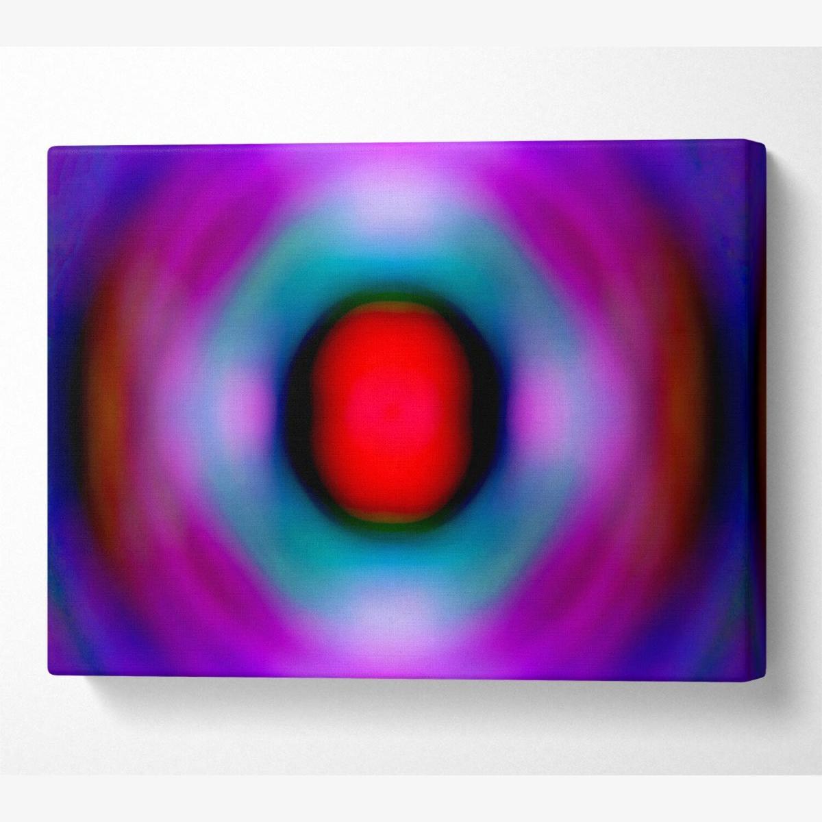 Aura Canvas Print Wall Art - Yellow / 35.56cm – image 1