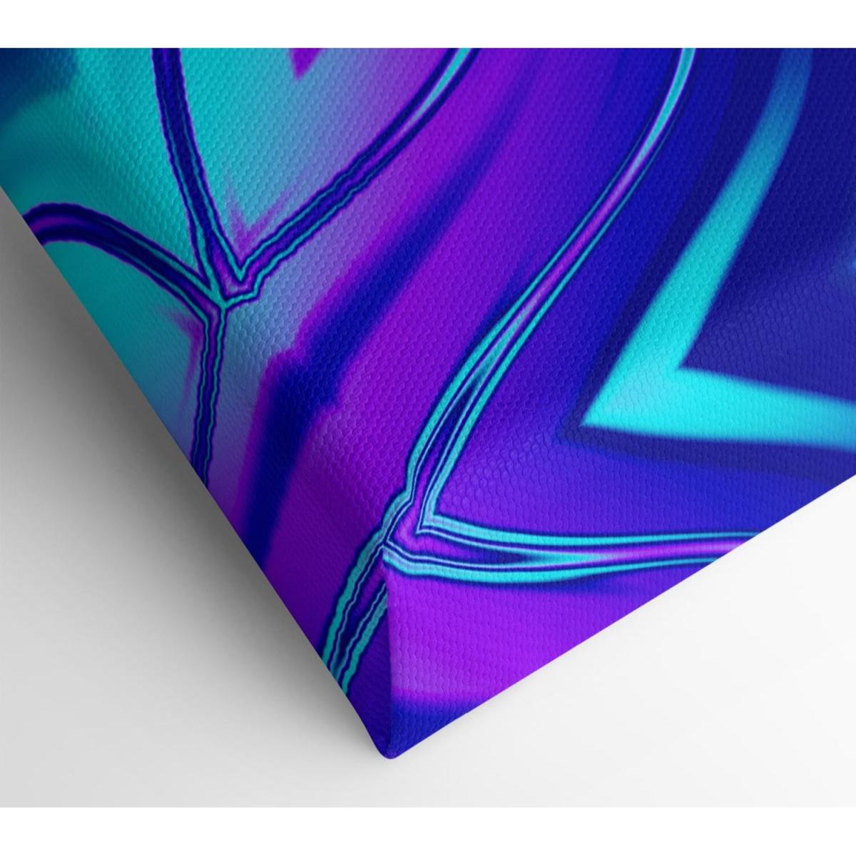Liquid Movement Canvas Print Wall Art - Yellow / 101.6cm – image 2