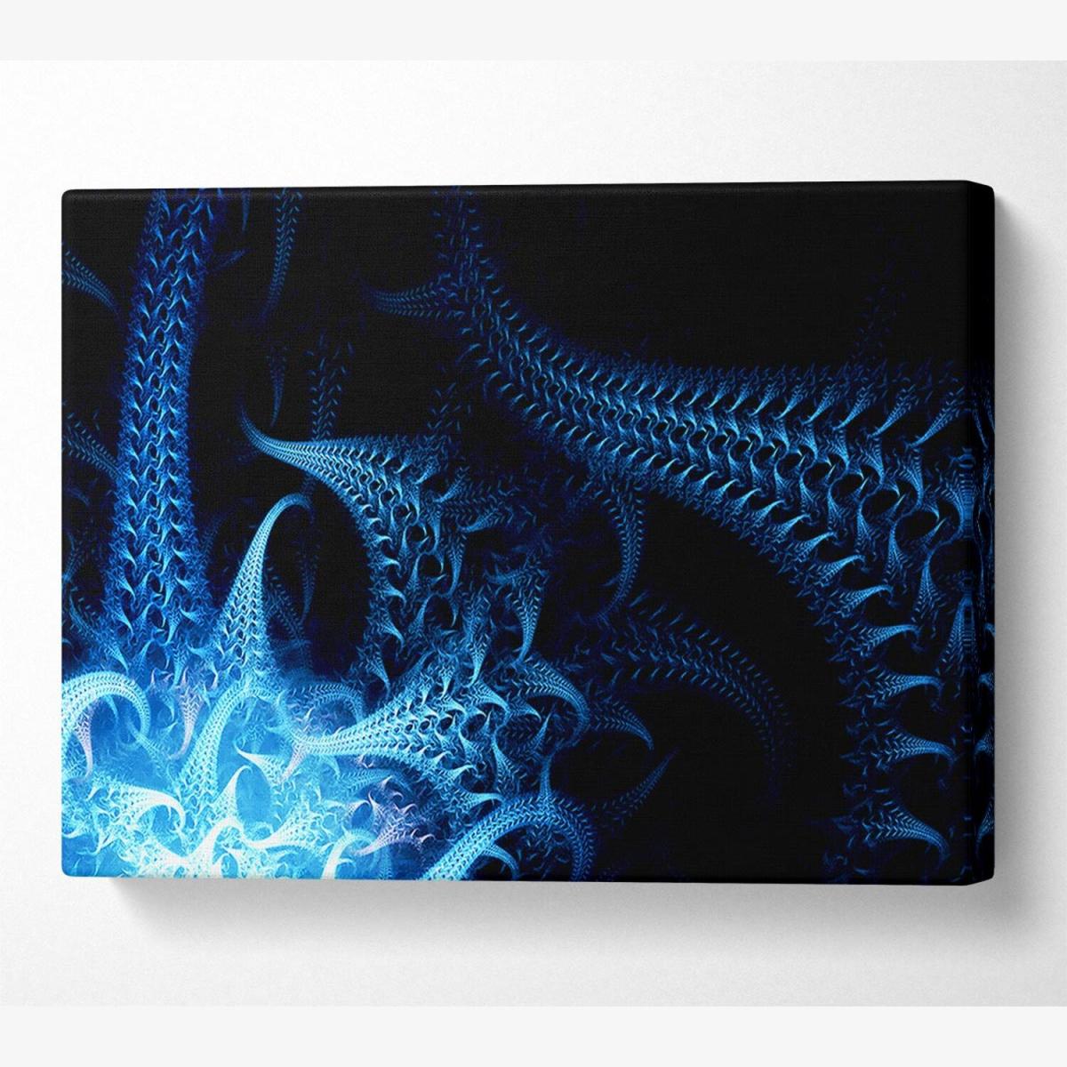 Past And Present Canvas Print Wall Art - Yellow / 50.8cm – image 1