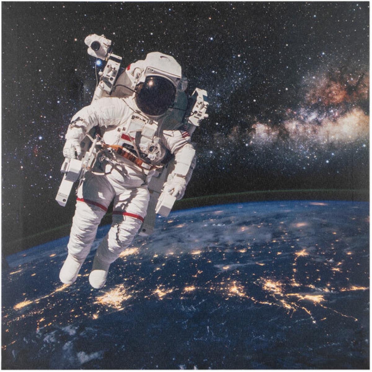 LED Astronaut Canvas
