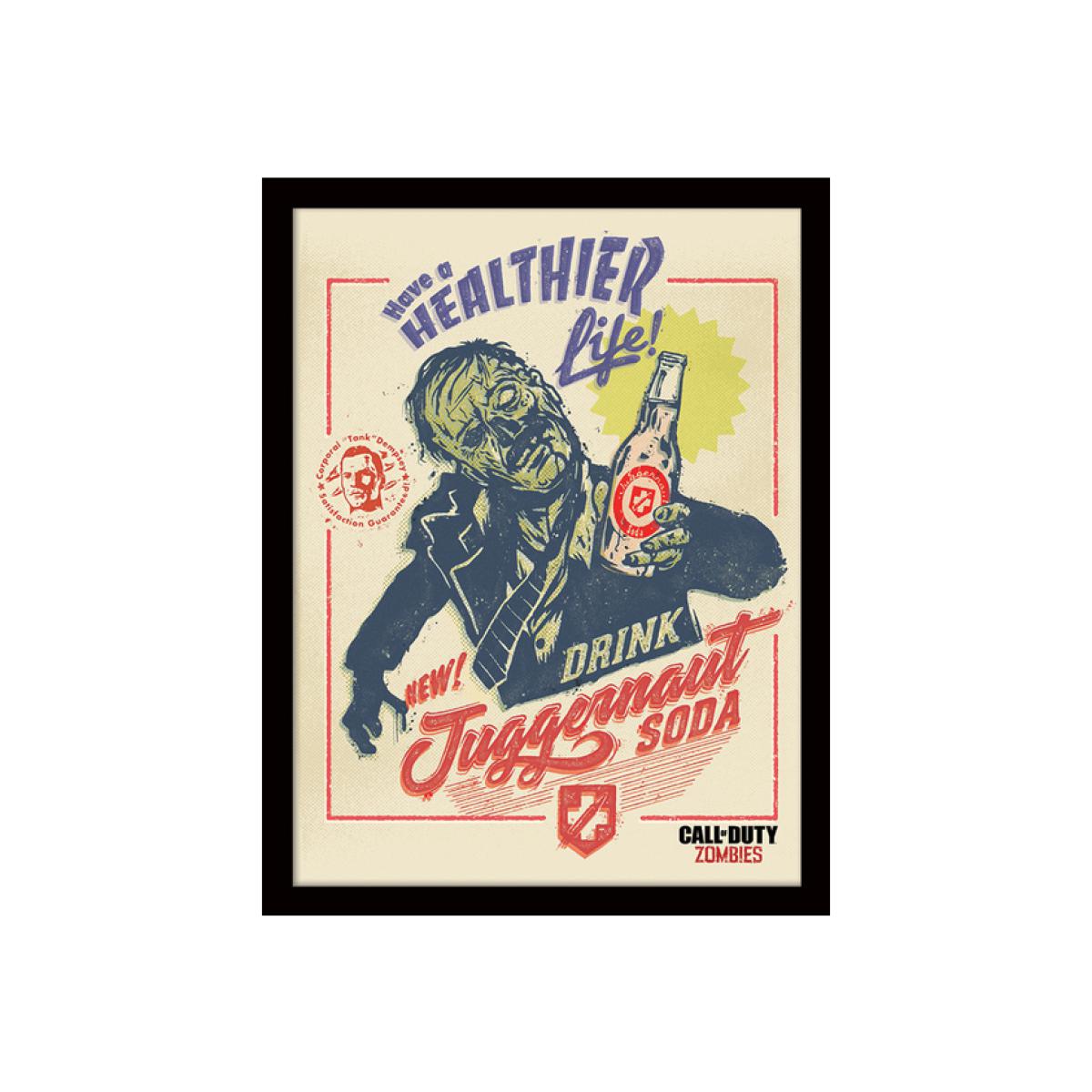 Call of Duty (Zombie Soda) Framed Print – image 1