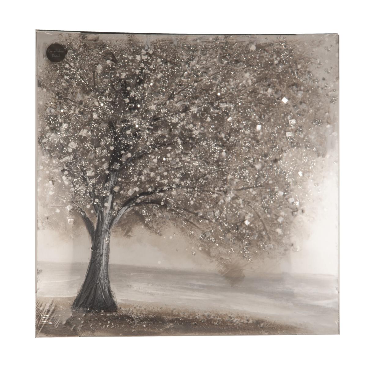 Decorative Glitter Tree Canvas – image 2
