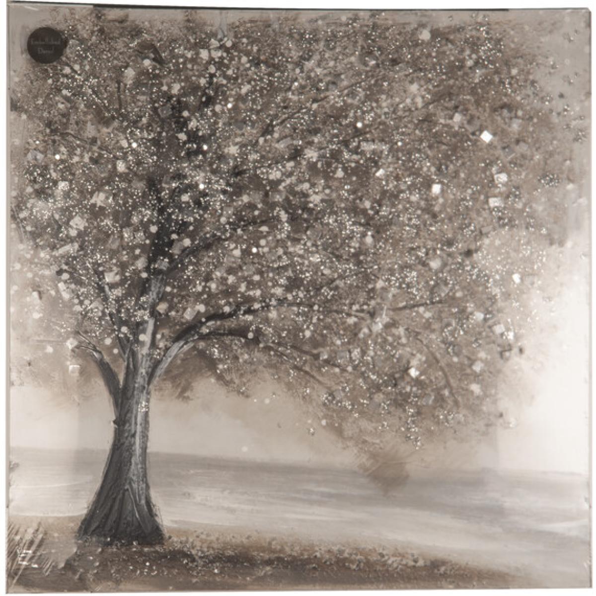 Decorative Glitter Tree Canvas – image 1