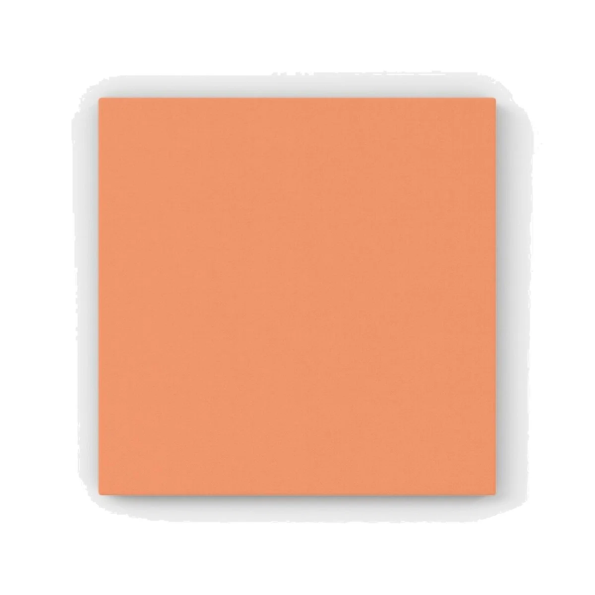 Faded Orange HD Metal Print - Orange / 56cm