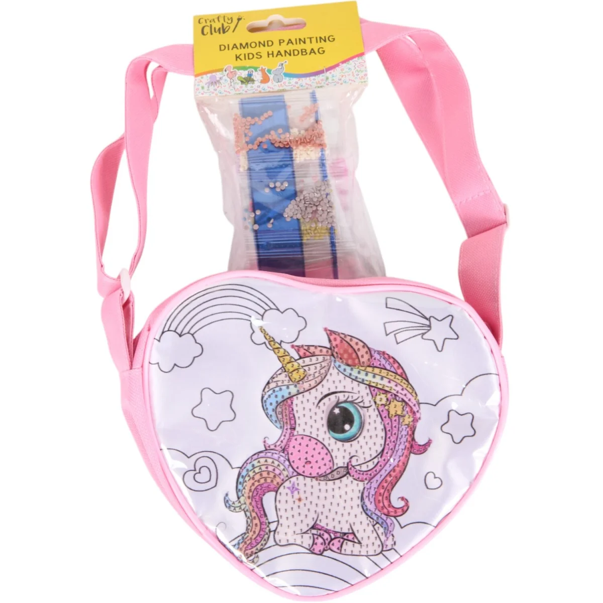 Diamond Painting Kids Handbag - Pink – image 3