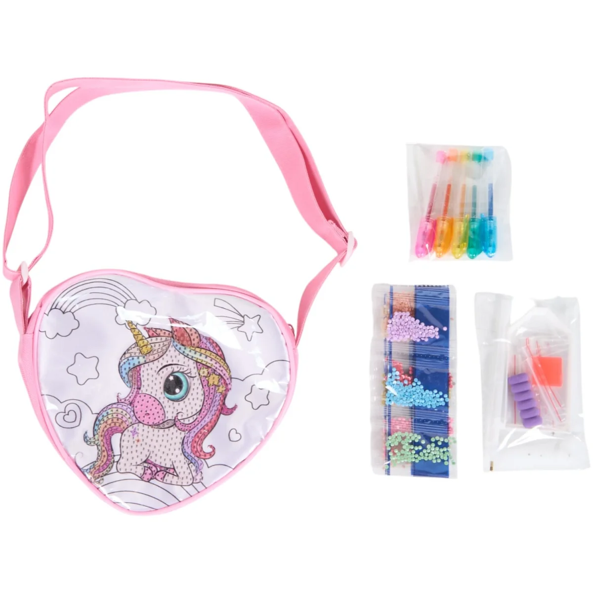Diamond Painting Kids Handbag - Pink – image 5