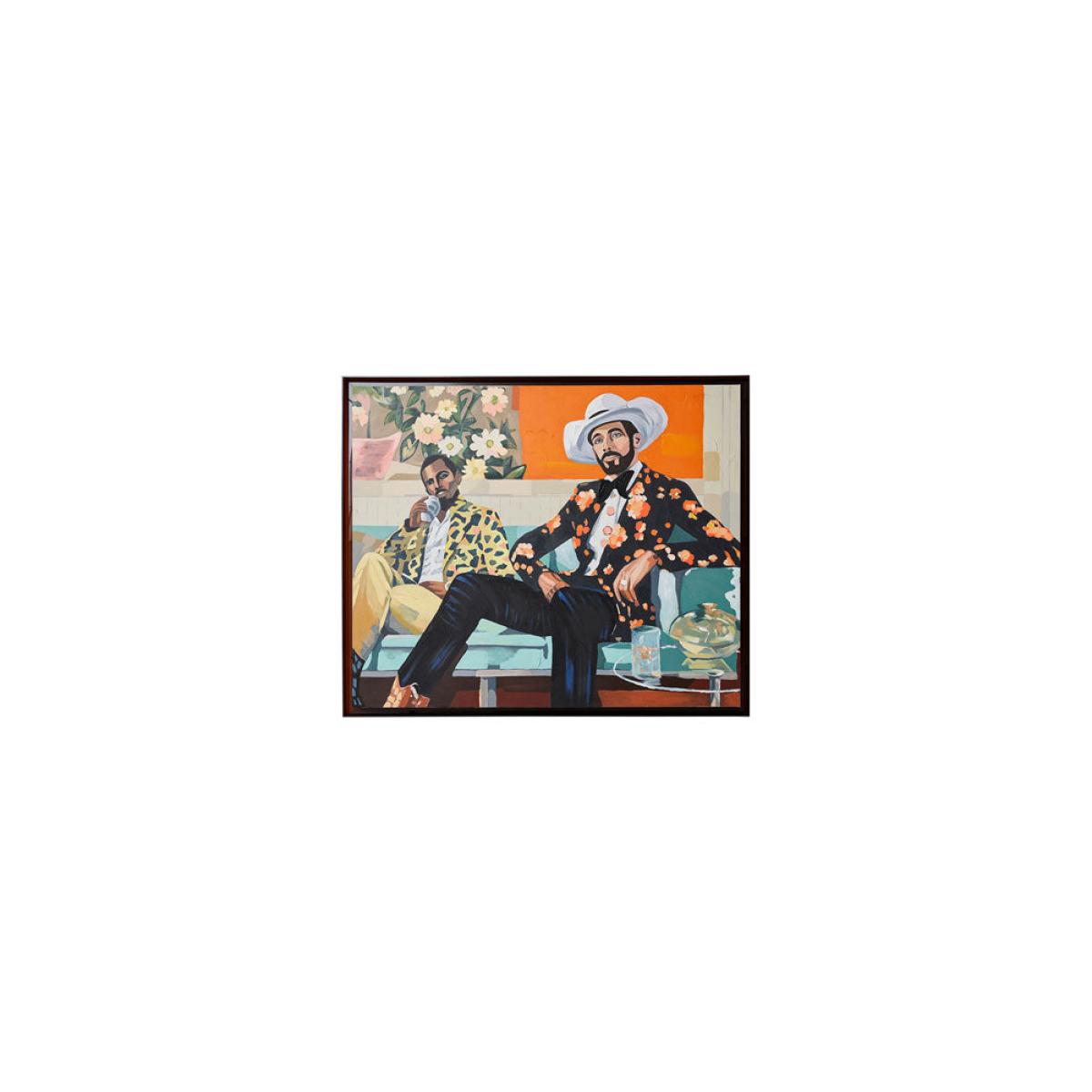 HKliving Saloon Framed Artwork – image 2