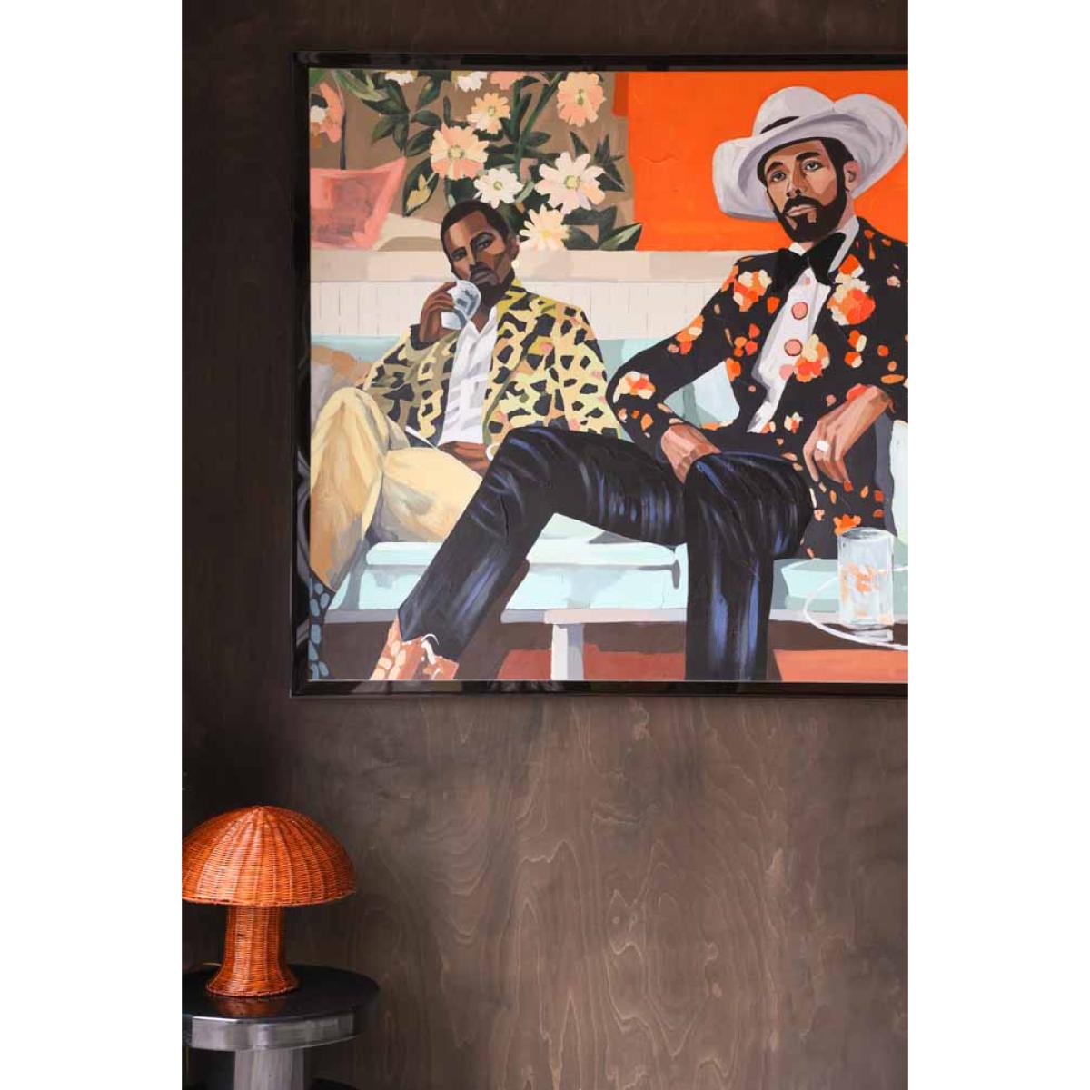 HKliving Saloon Framed Artwork – image 4