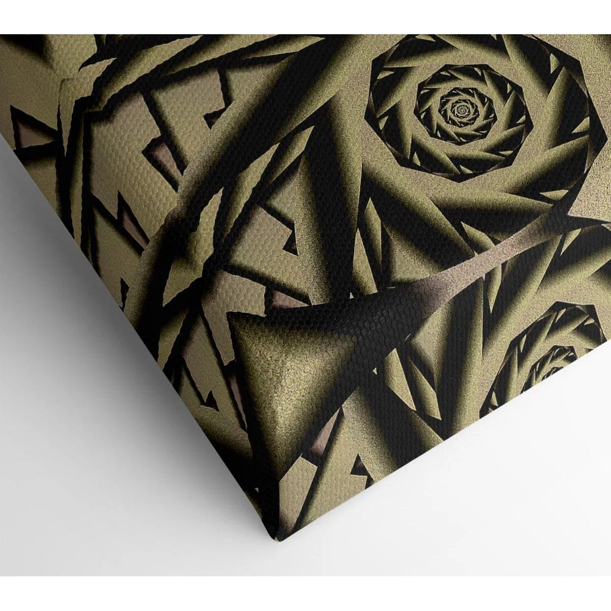 Illusion Canvas Print Wall Art - Yellow / 50.8cm – image 2