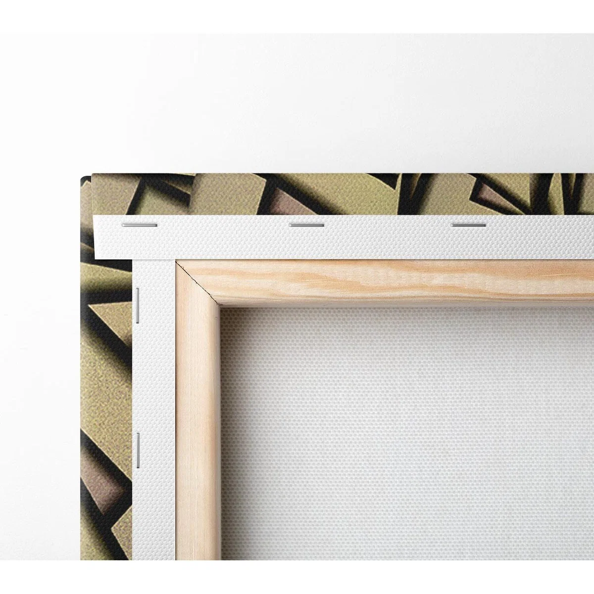 Illusion Canvas Print Wall Art - Yellow / 50.8cm – image 3