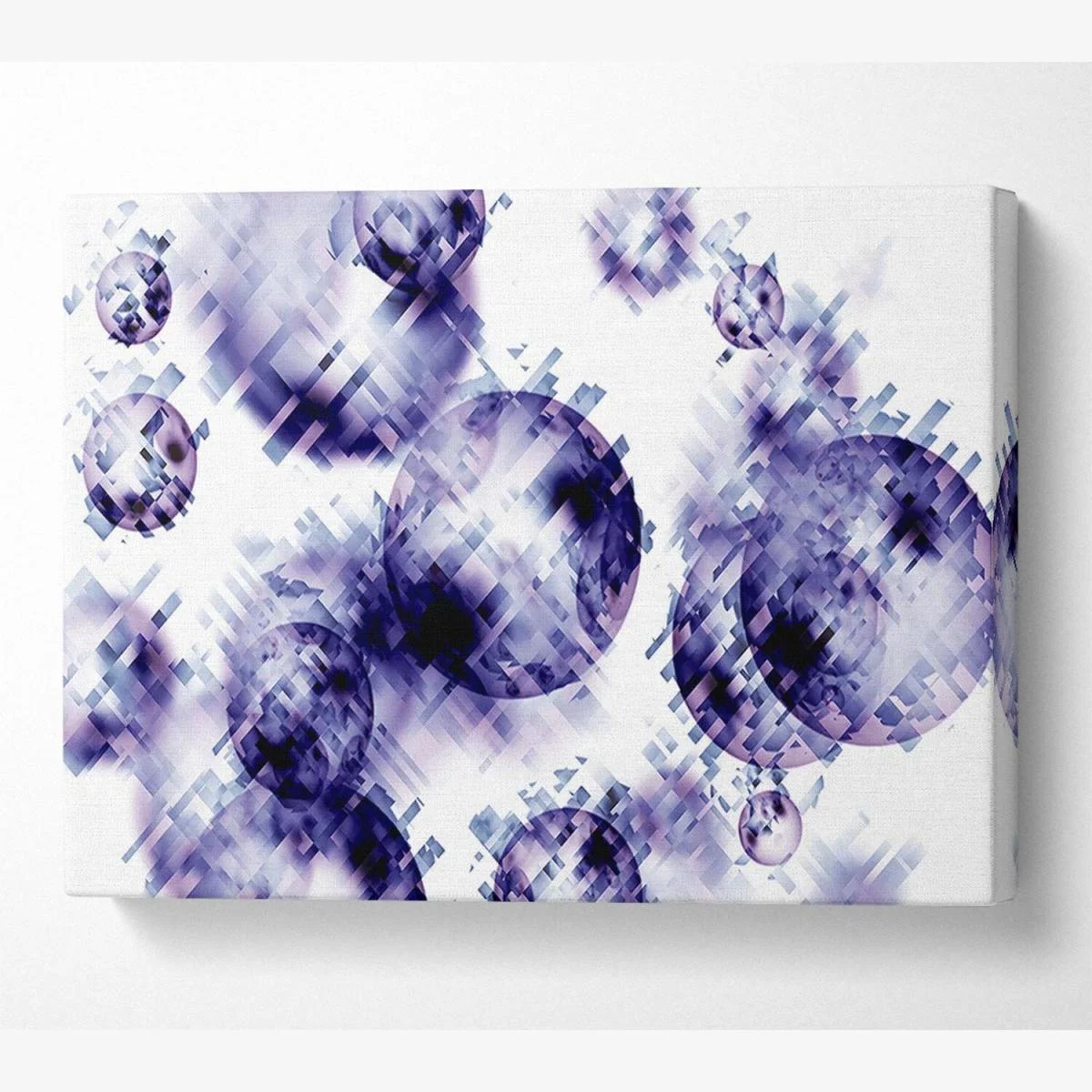 Spheres Of Time Canvas Print Wall Art - Yellow / 66.04cm – image 1