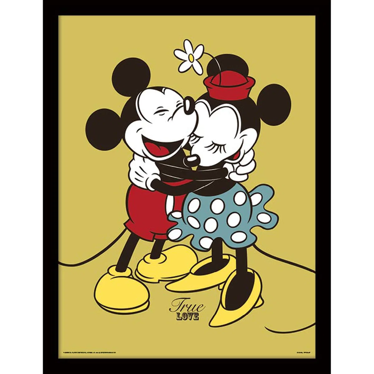 Mickey and Minnie Mouse (True Love) Framed Print – image 2