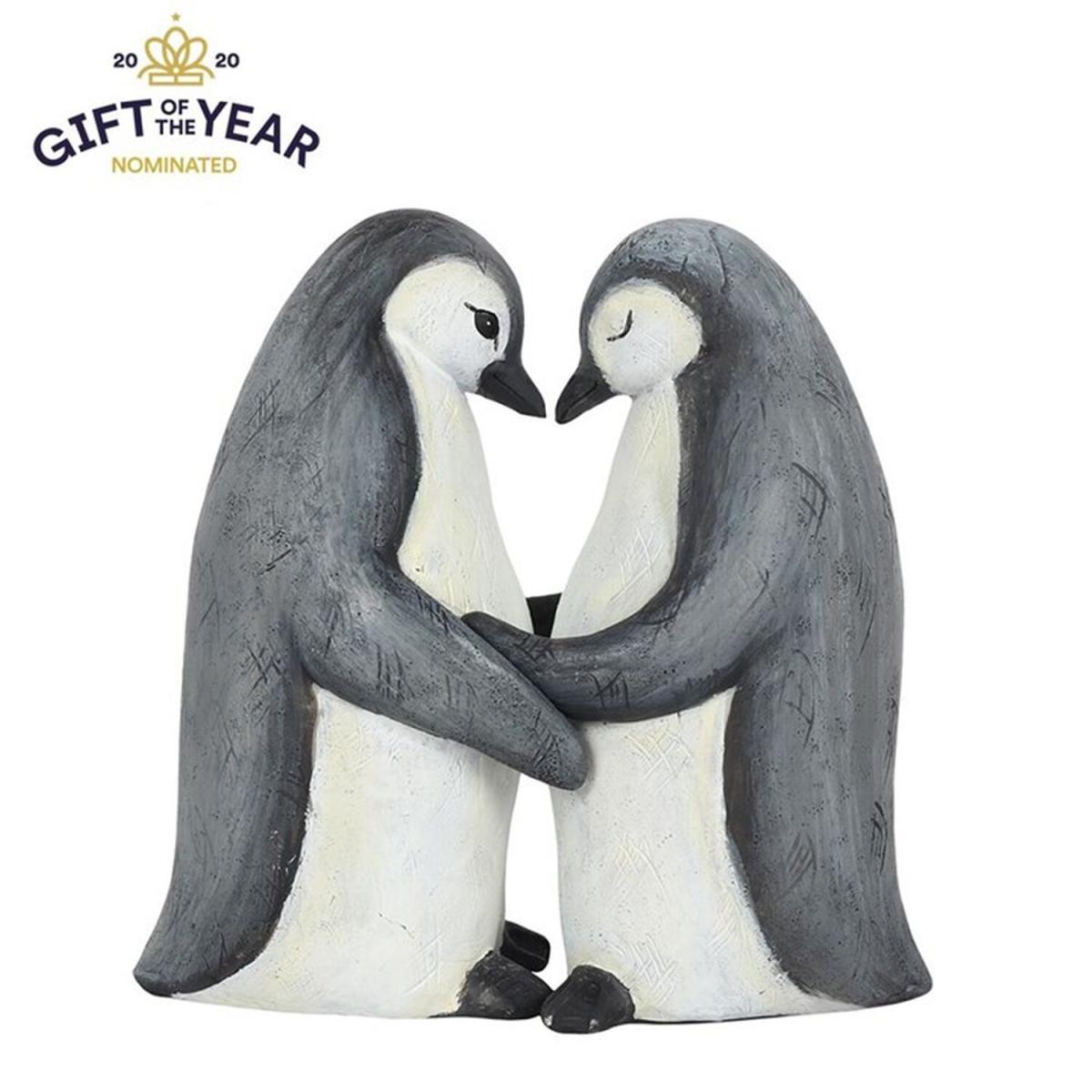 Penguin Partners For Life Ornament - Grey – image 2
