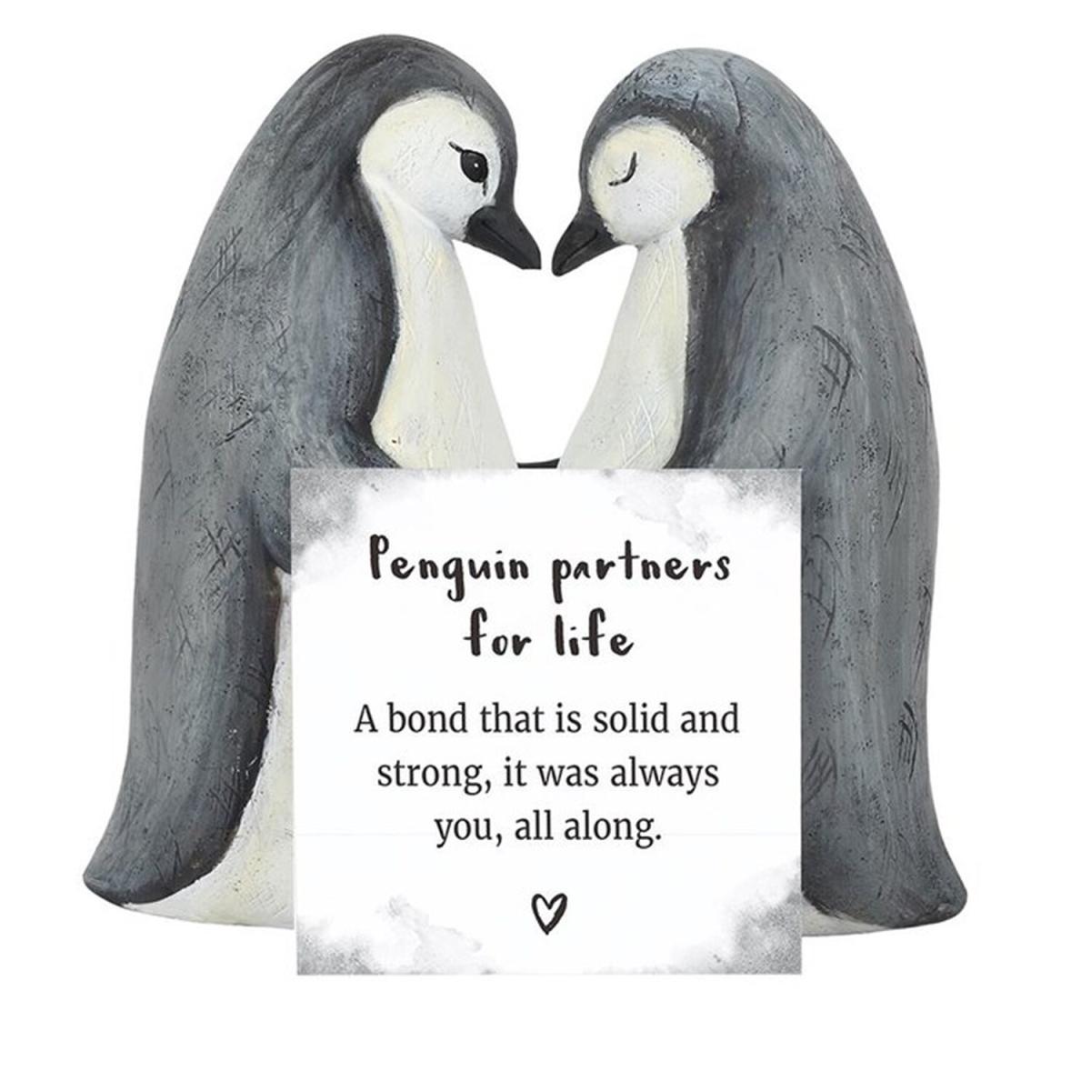 Penguin Partners For Life Ornament - Grey – image 3