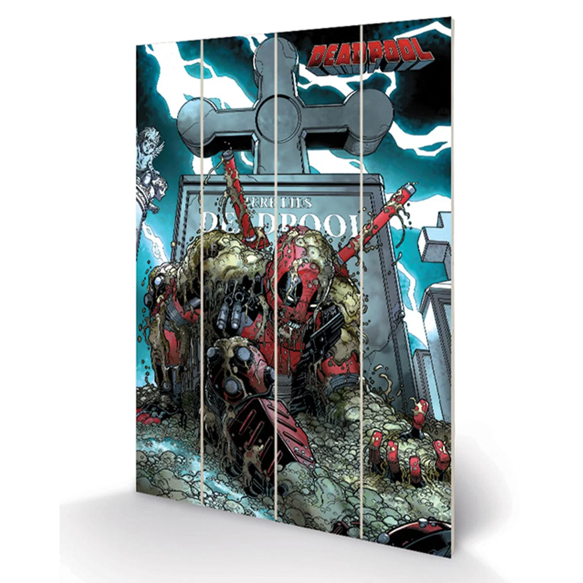 Deadpool (Grave) Wall Art - Colourful – image 2