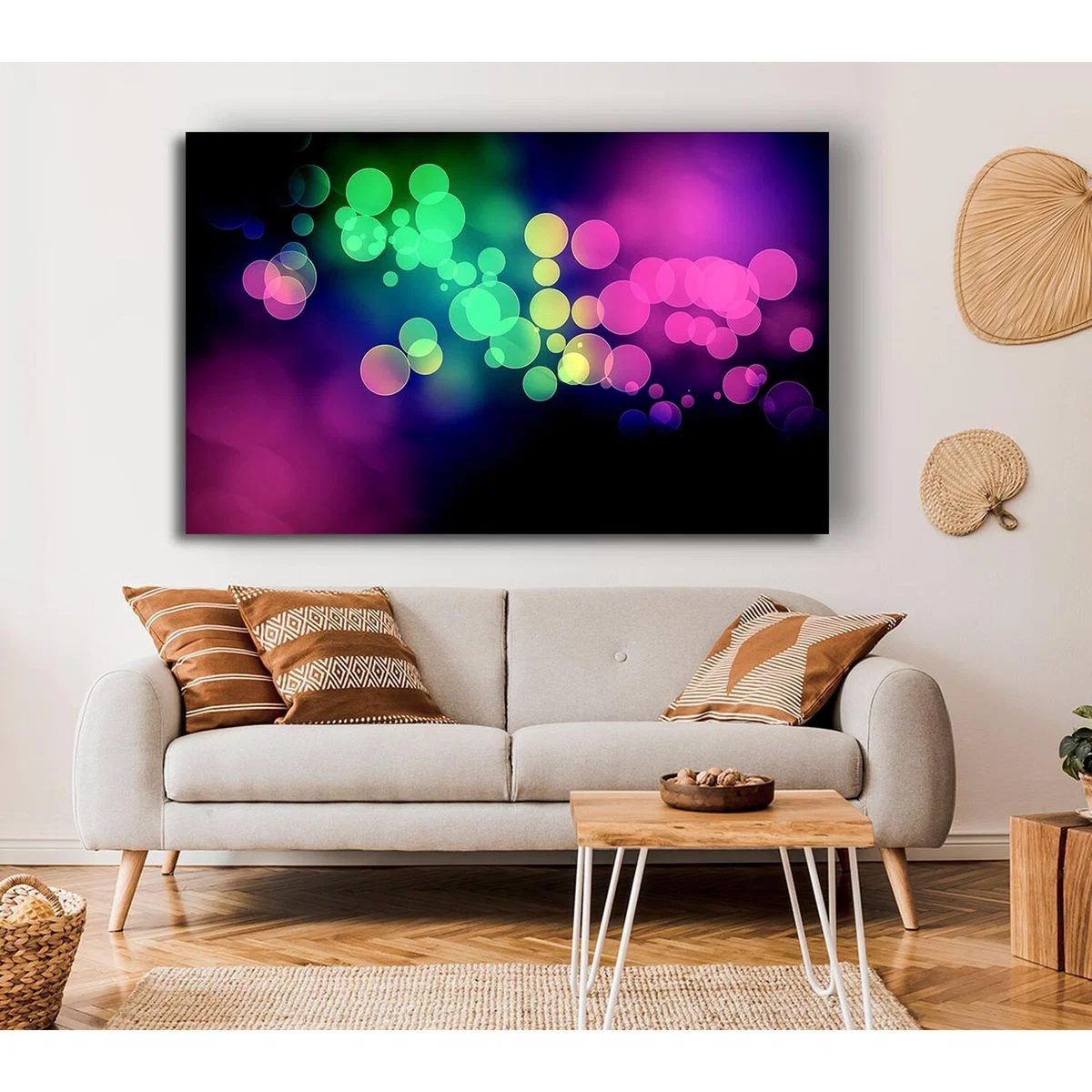 In Another Dimension Canvas Print Wall Art - Yellow / 50.8cm – image 4