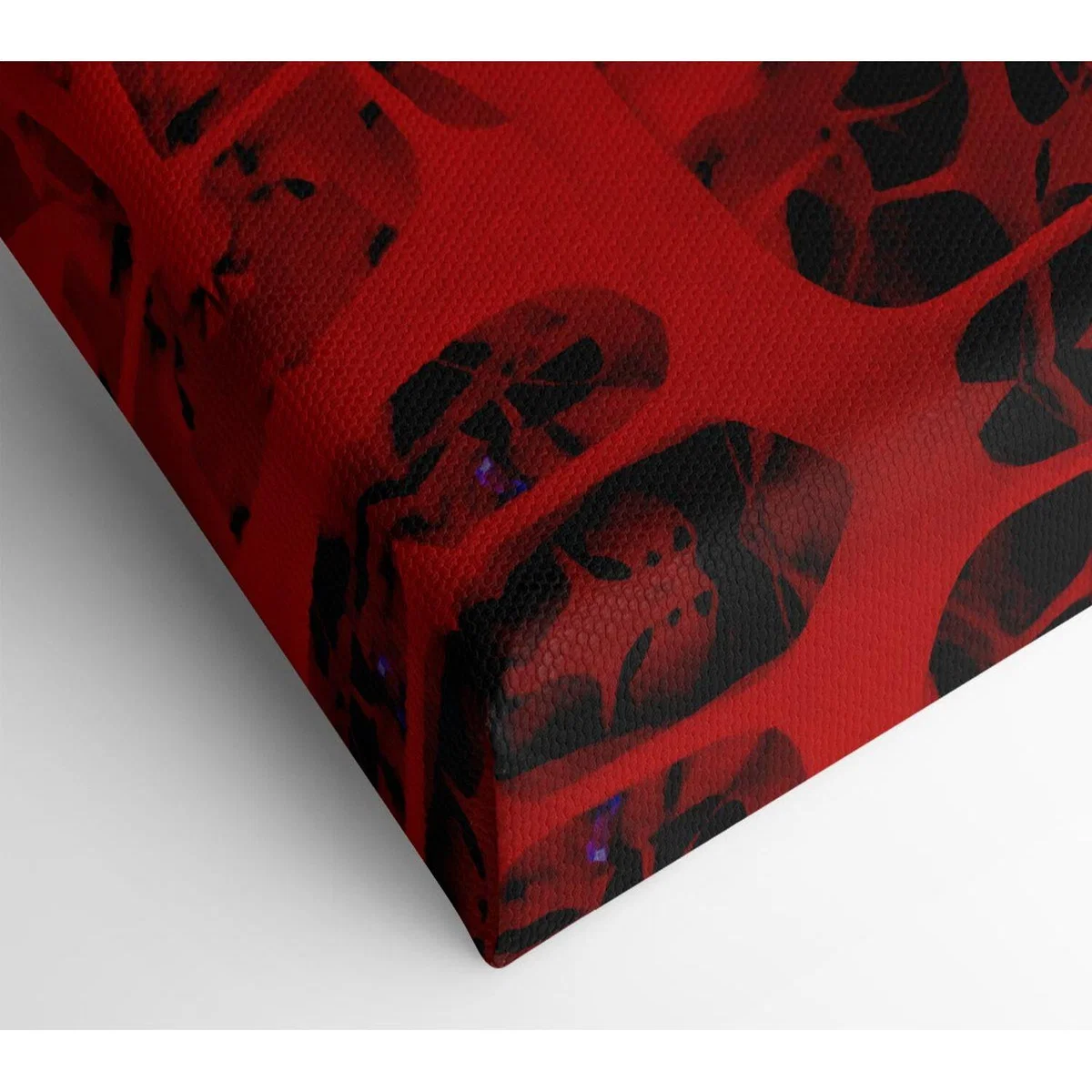 Red Squares Canvas Print Wall Art - Yellow / 50.8cm – image 2