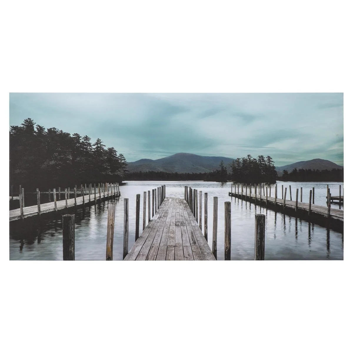 J.McLoughlin Pier Scene Canvas – image 2