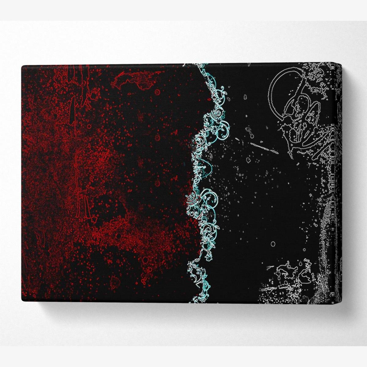 From Left To Right Canvas Print Wall Art - Yellow / 66.04cm – image 1