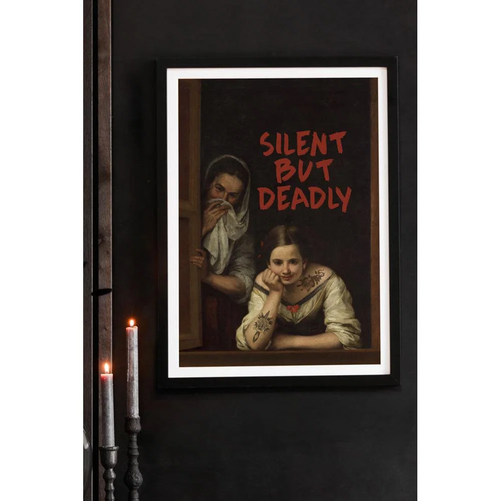 Silent But Deadly Print - Available Framed Or Unframed – image 3