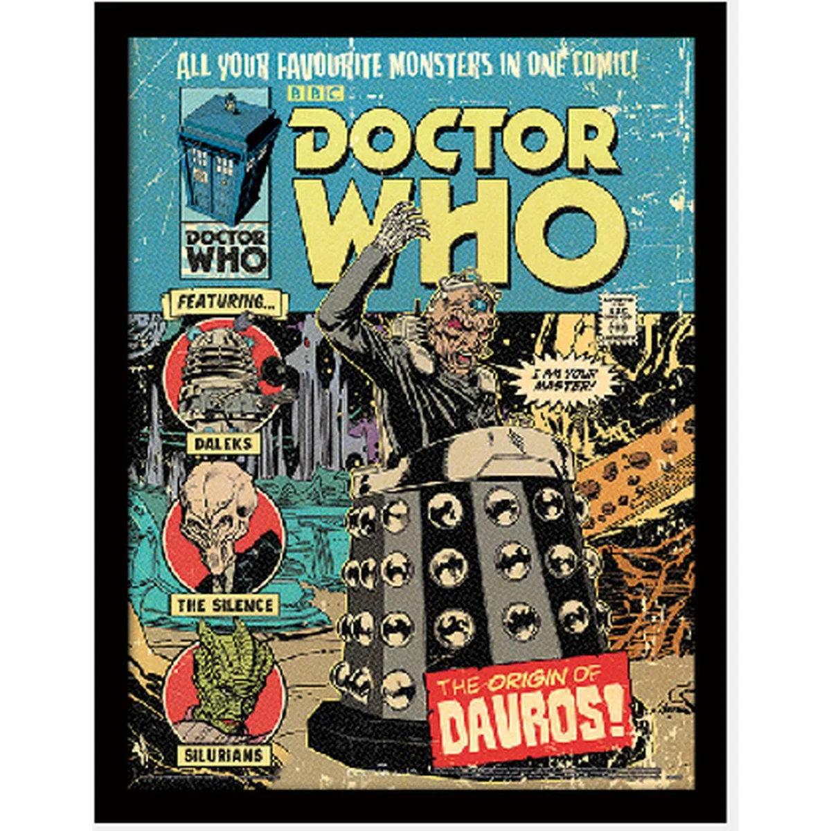 Doctor Who (The Origin of Davros) Framed Print – image 2