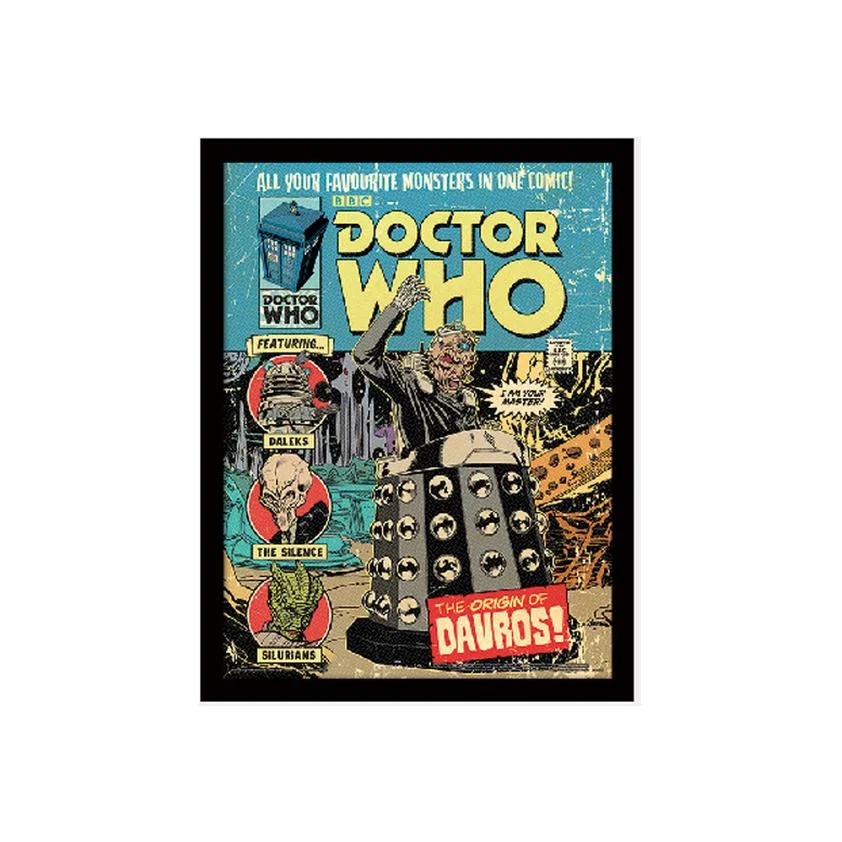 Doctor Who (The Origin of Davros) Framed Print – image 1