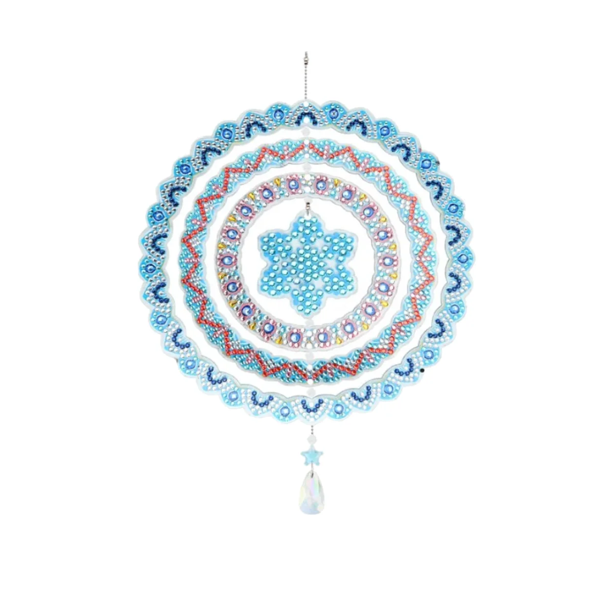 Snowflake Windchime Diamond Painting Kit - Multi