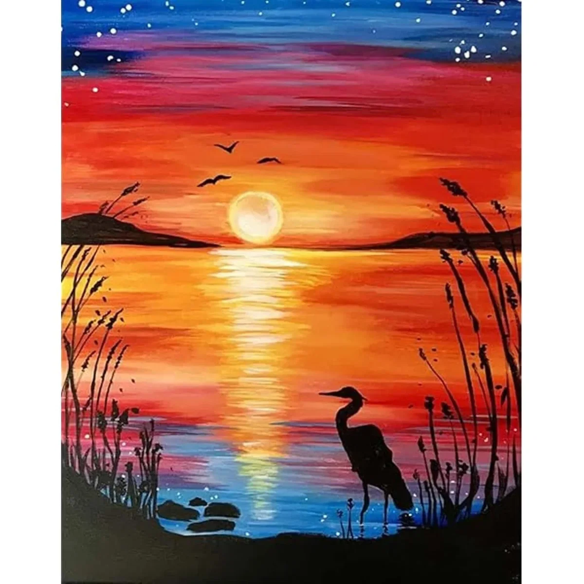 Magical Sunset Diamond Painting Kit - Orange – image 7