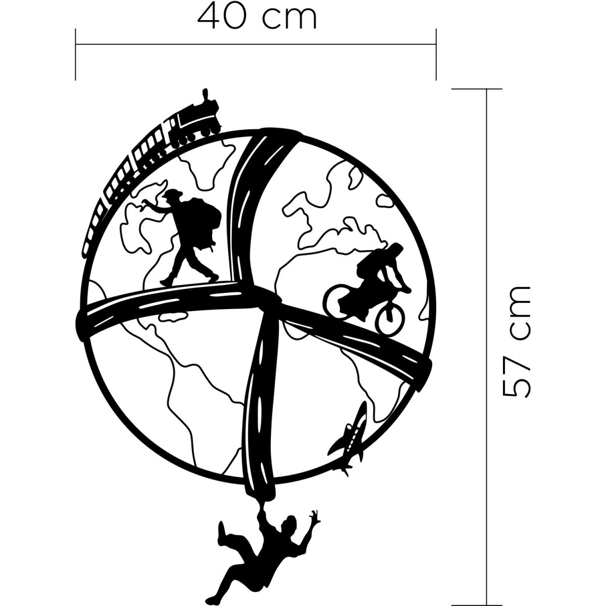 Free Soul Wall Art Metal Decorative Object - Black - Black – image 3