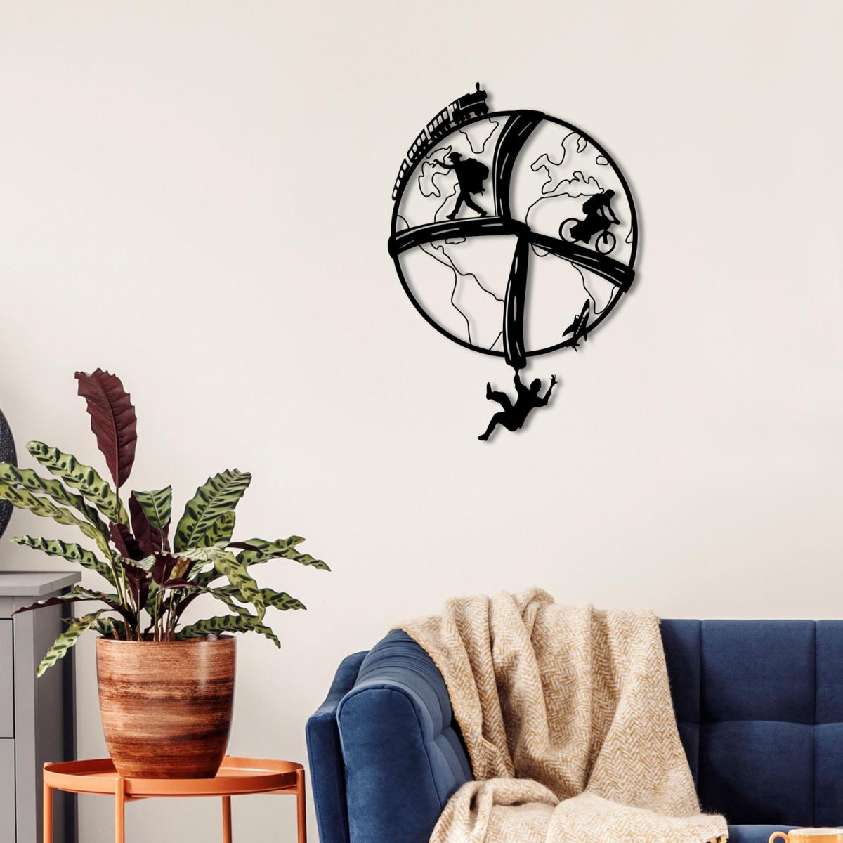 Free Soul Wall Art Metal Decorative Object - Black - Black – image 1