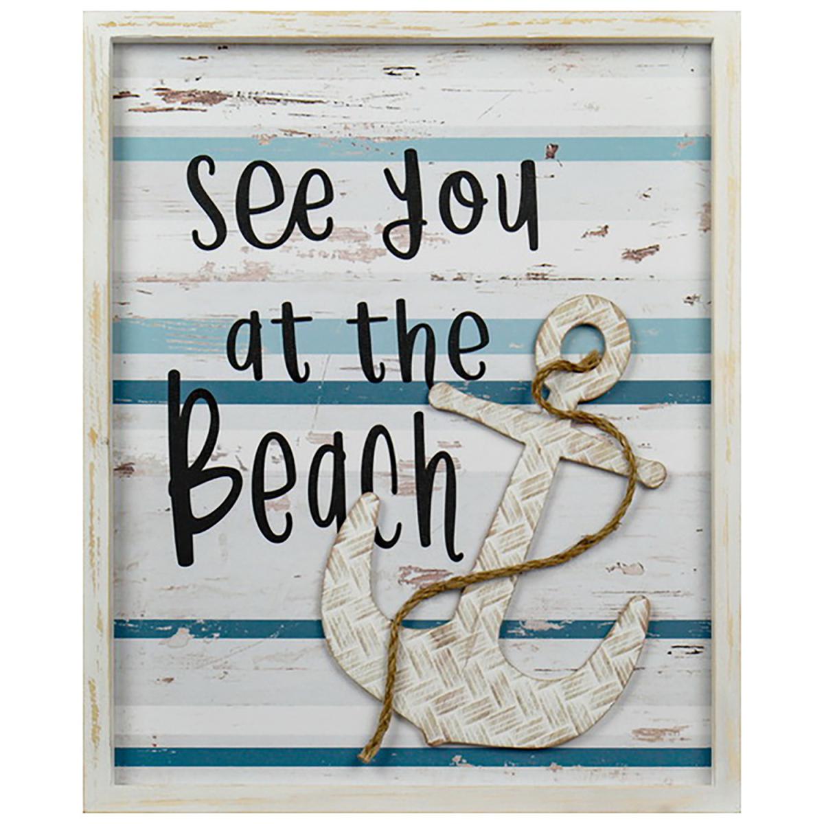 Framed See You At The Beach Plaque – image 2