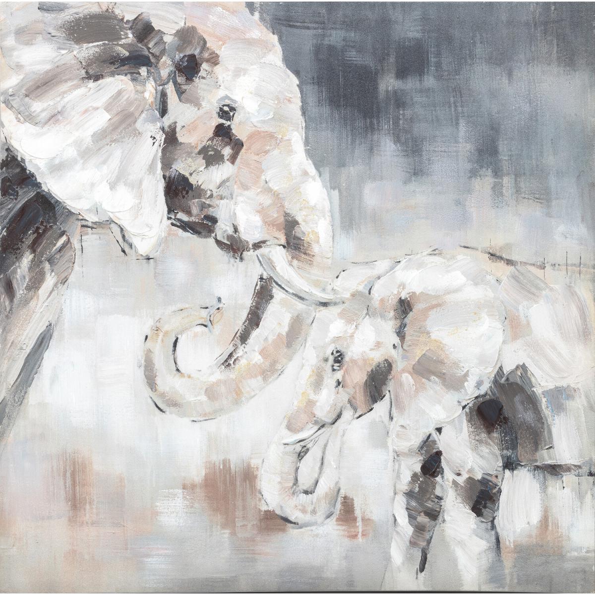 Mother's Love Elephant Canvas – image 1